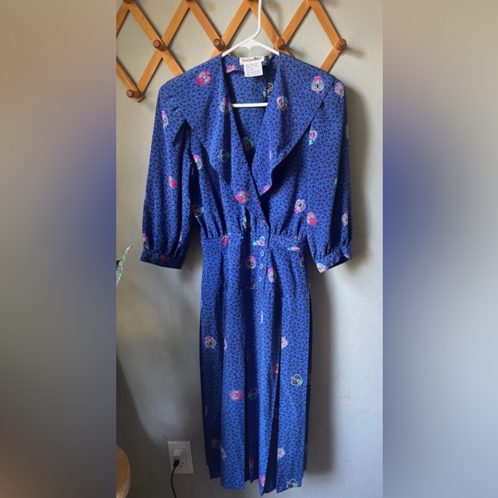 Quarter sleeve Vintage Dress